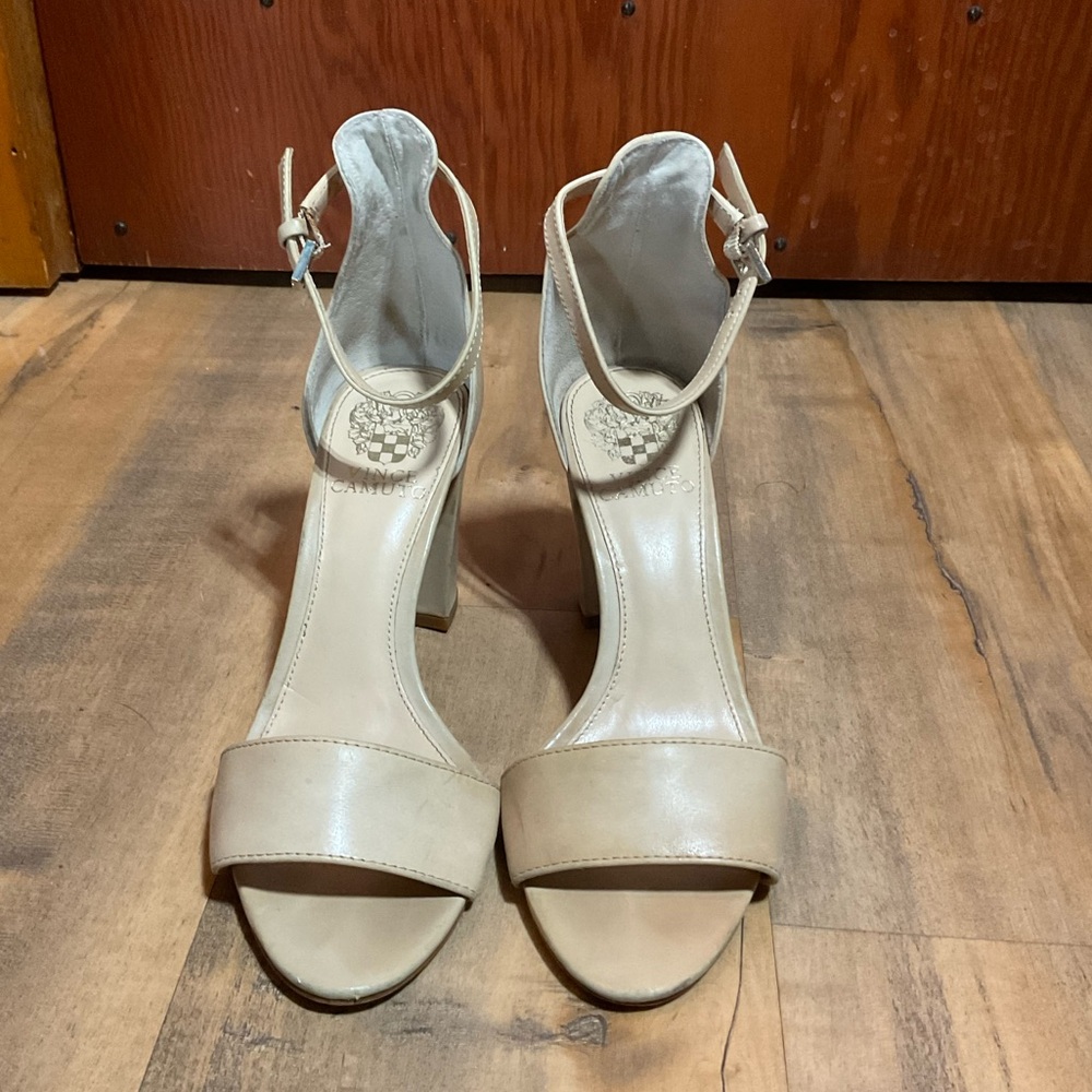 Vince Camuto Nude Heels
